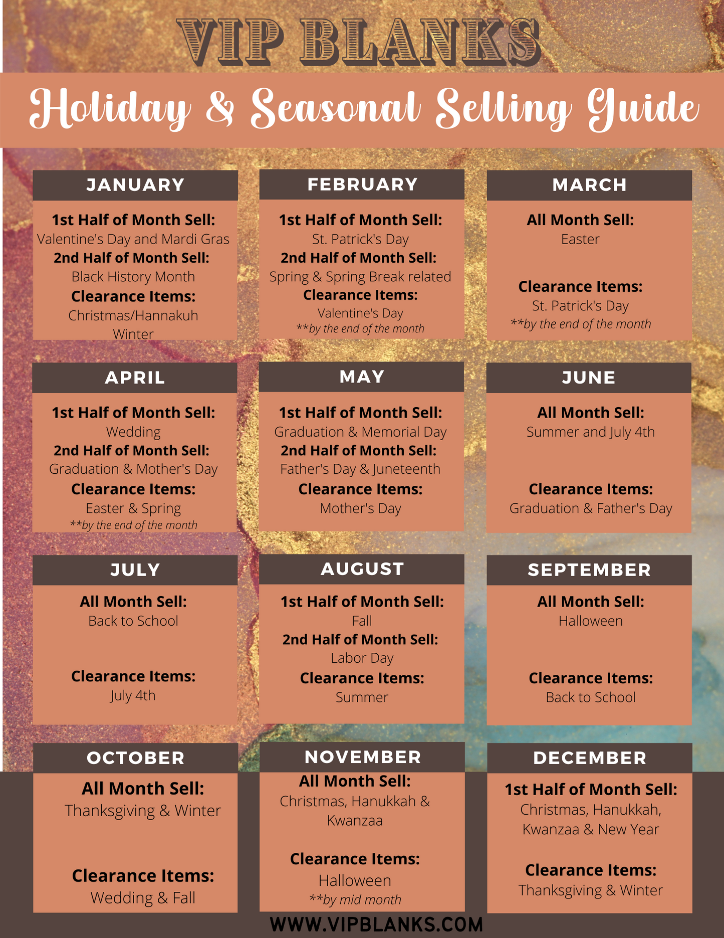 Holiday & Seasonal Selling Guide