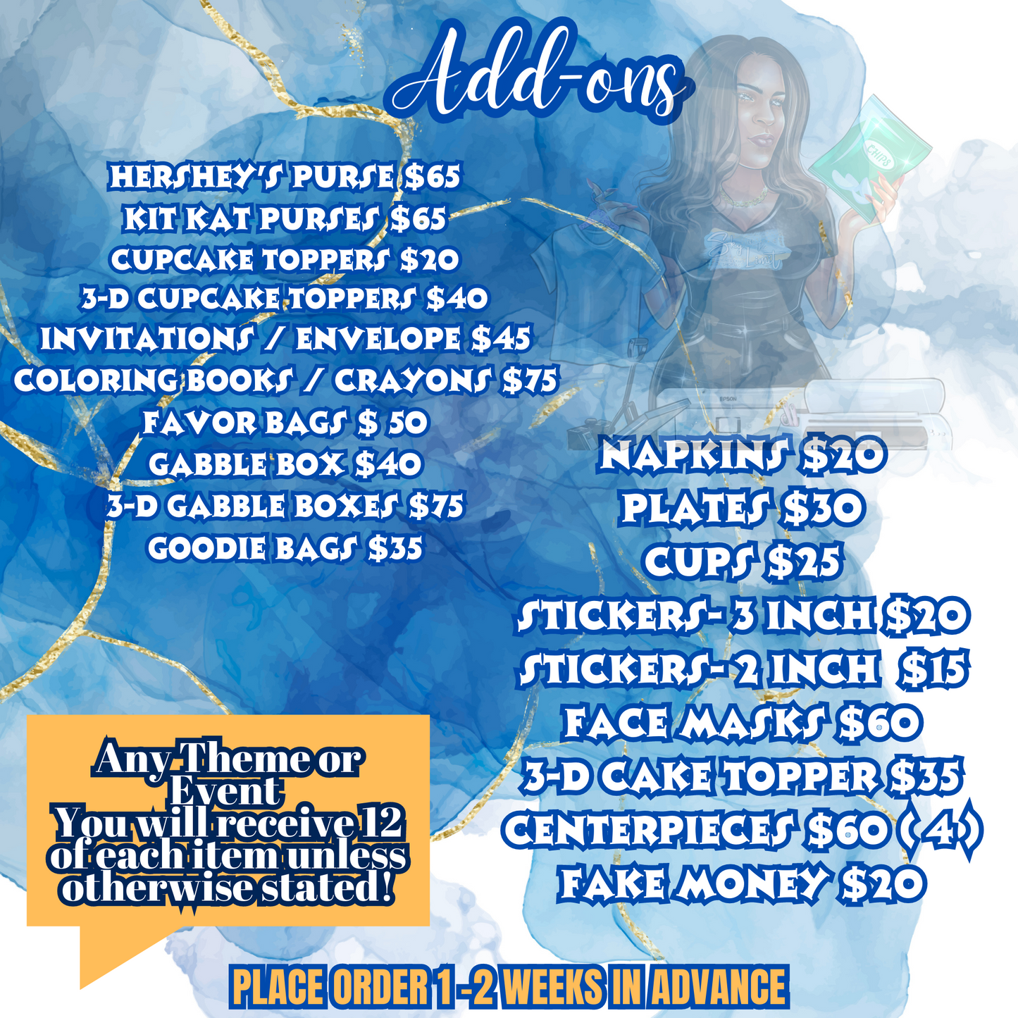 Party Favor Add-Ons