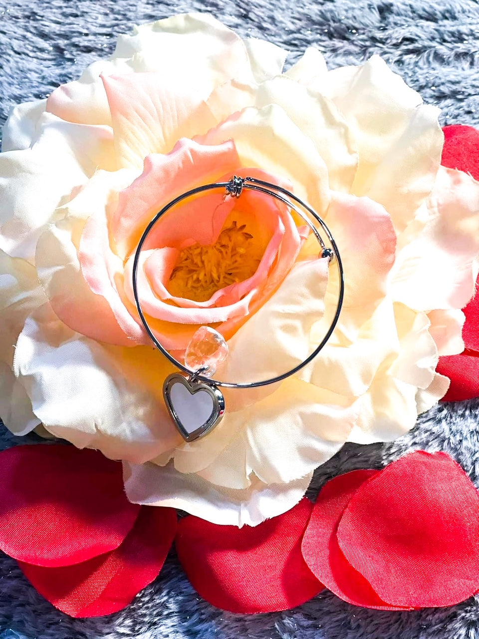 Personalized Picture Bracelet, Custom Photo Bangle, Photo Charm