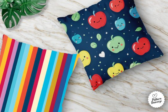 Back to School Pattern Digital Papers