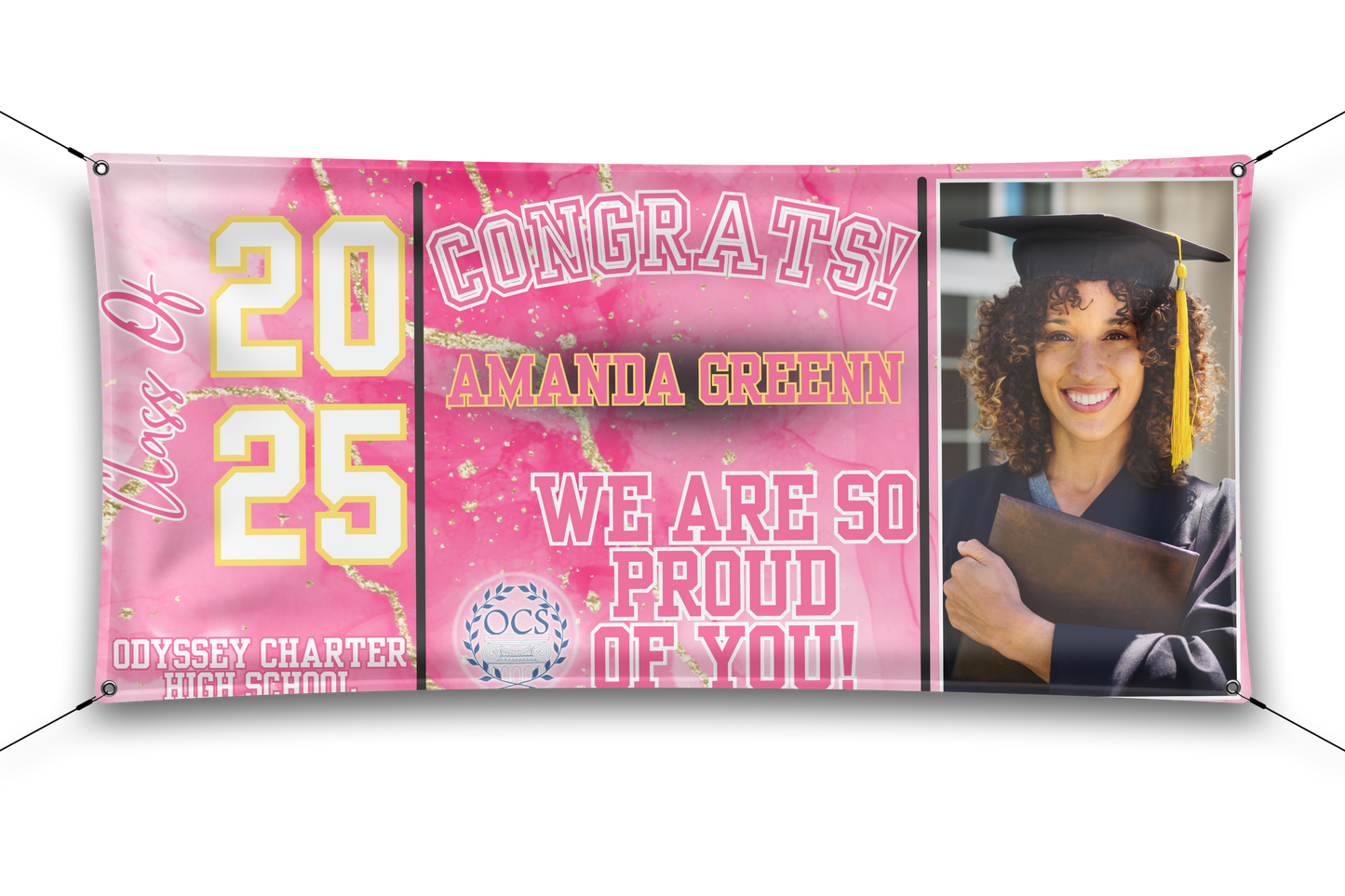 Custom Grad Banner