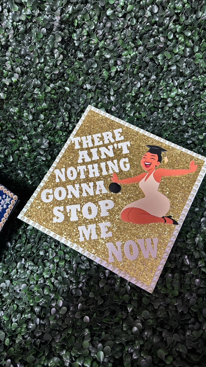 Custom grad Cap Topper