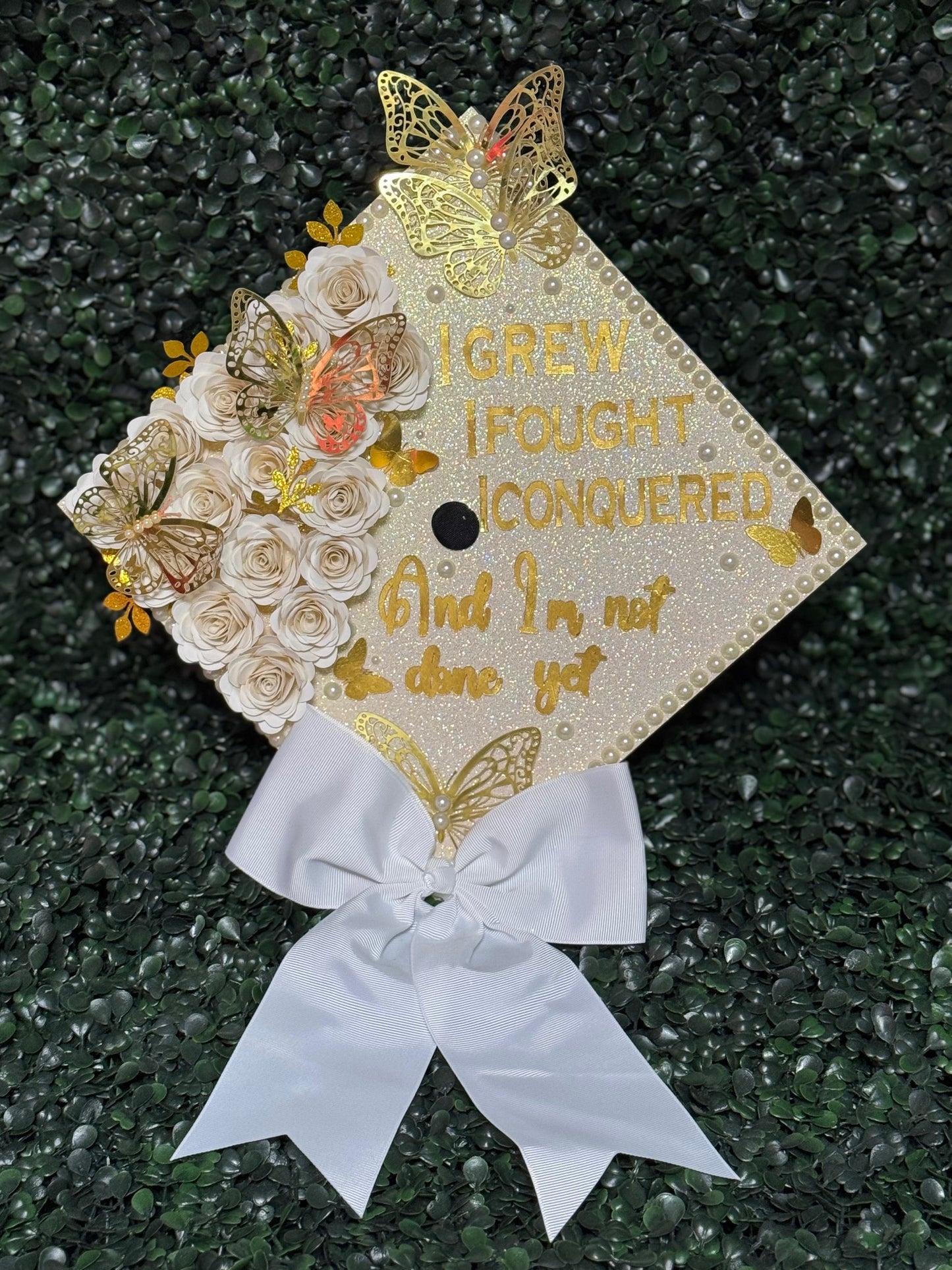 Custom grad Cap Topper