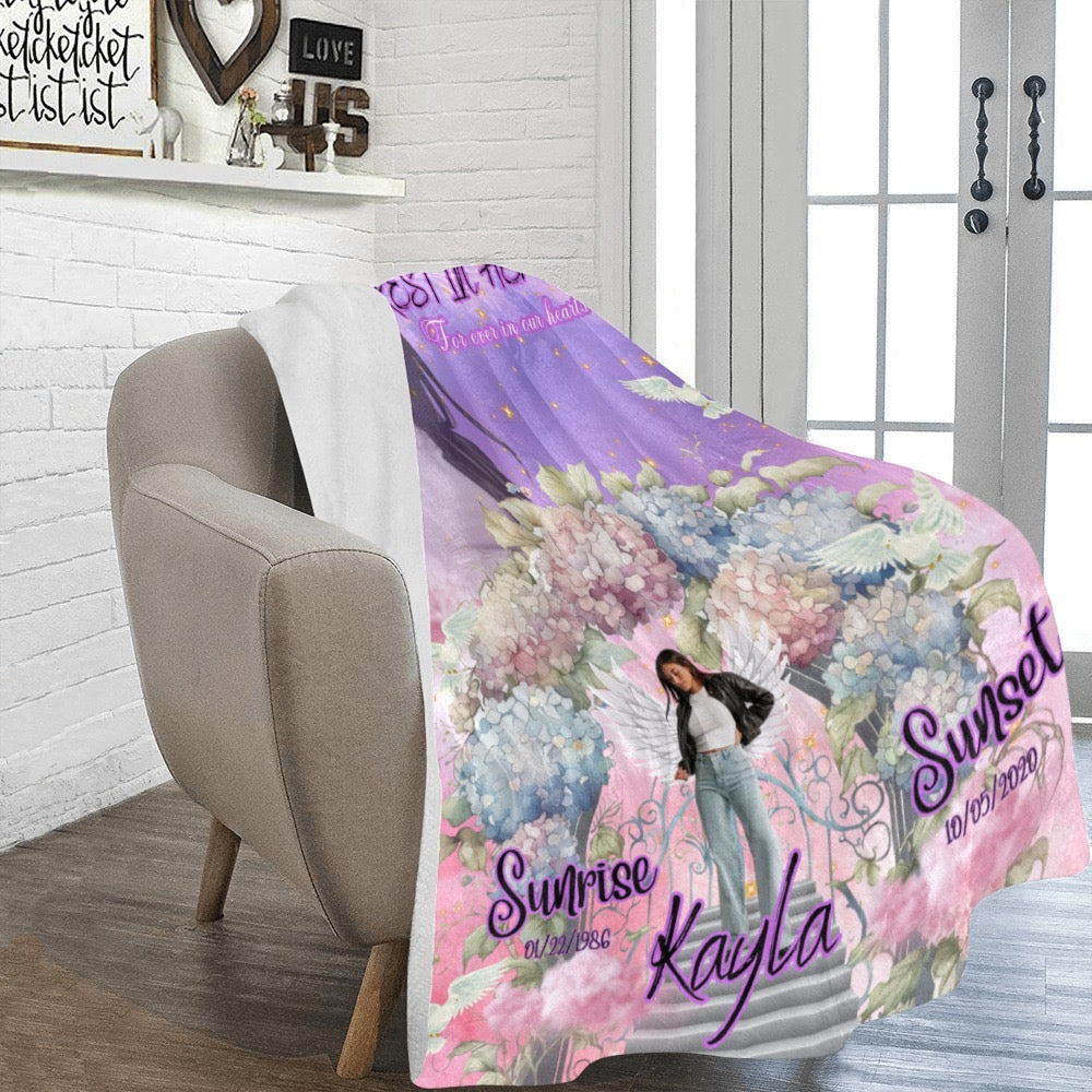 Memorial Ultra-Soft Micro Fleece Blanket 60"x80"