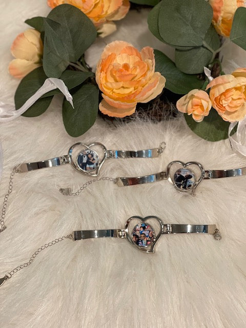 Silver Heart Bracelet