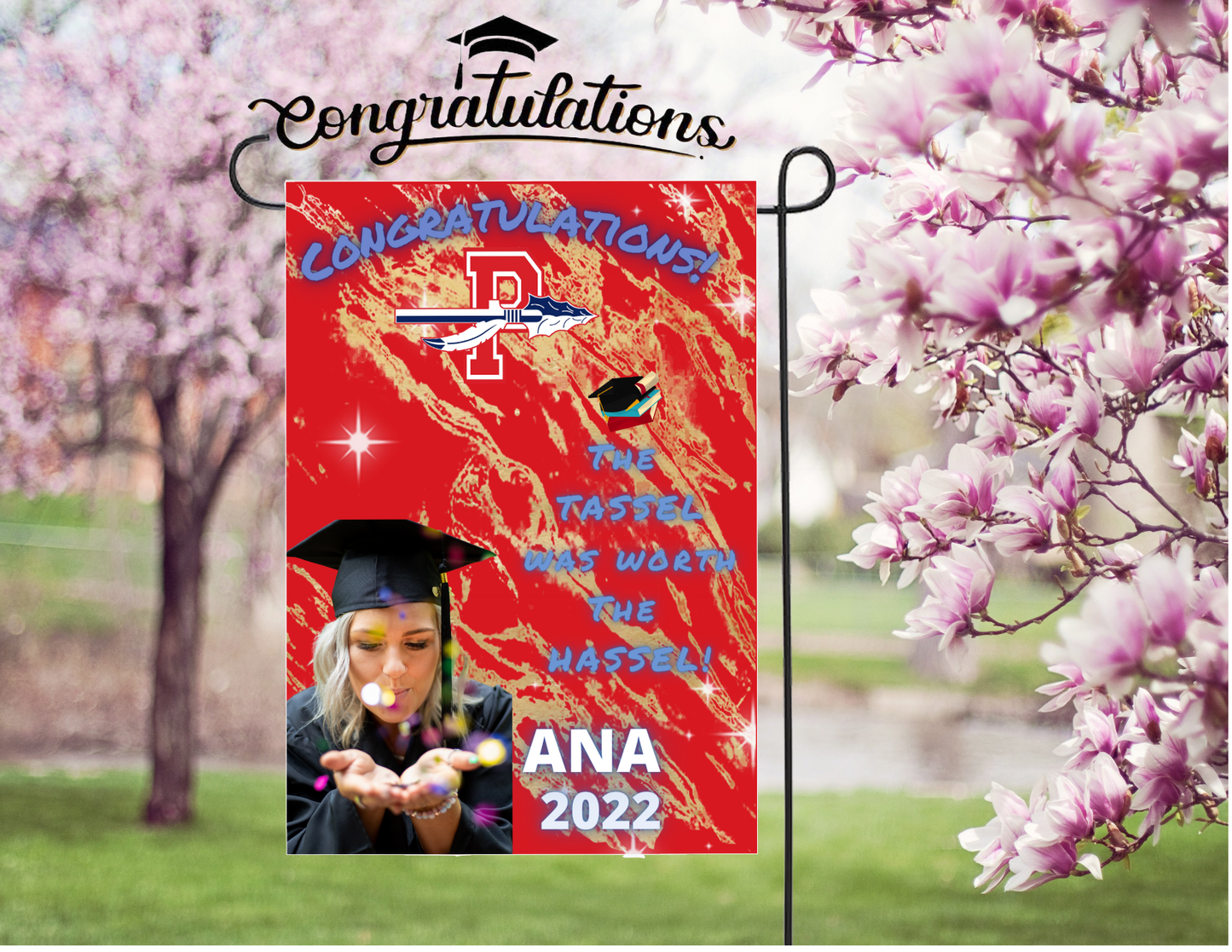 Graduate Yard Sign