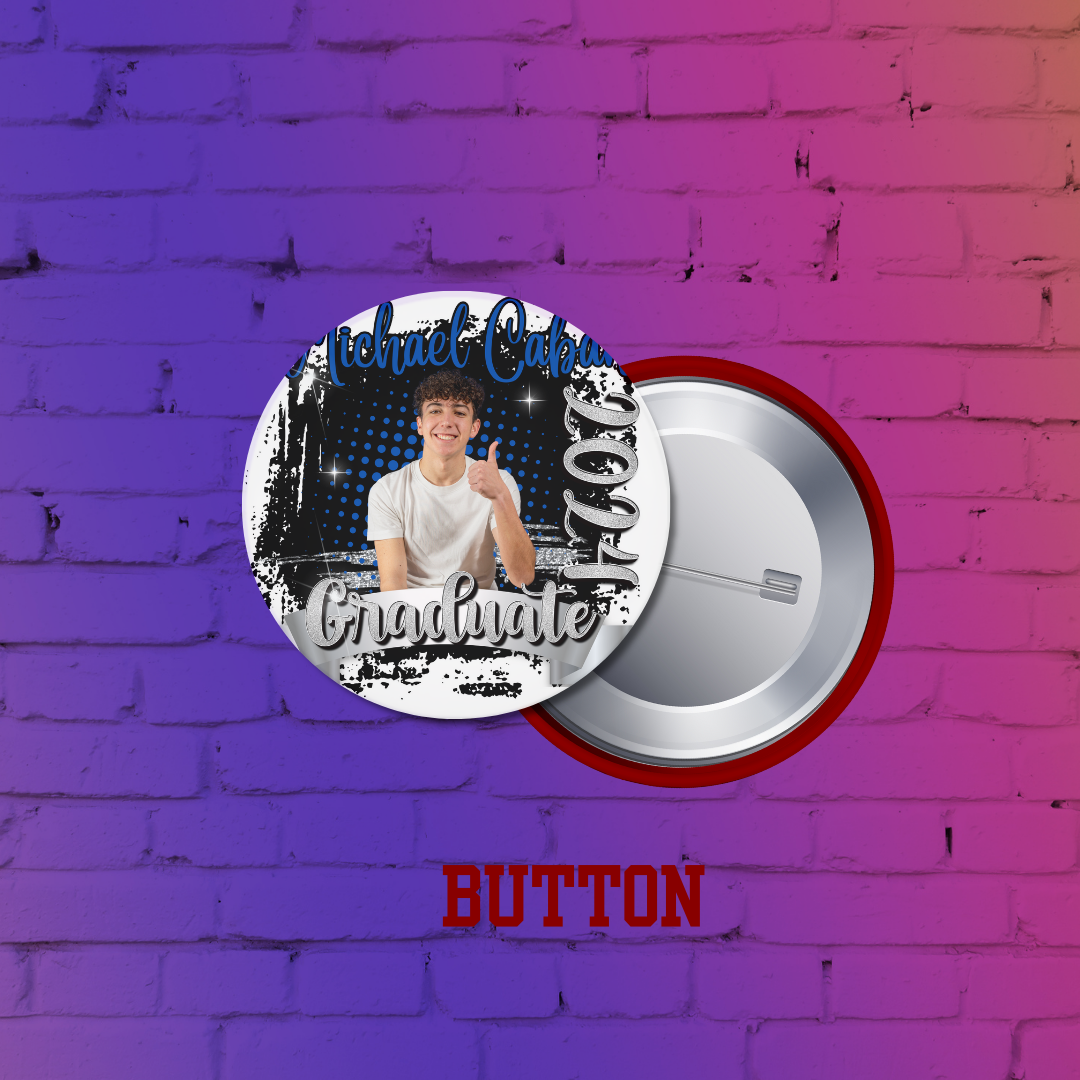 Graduation 2024 Custom Buttons