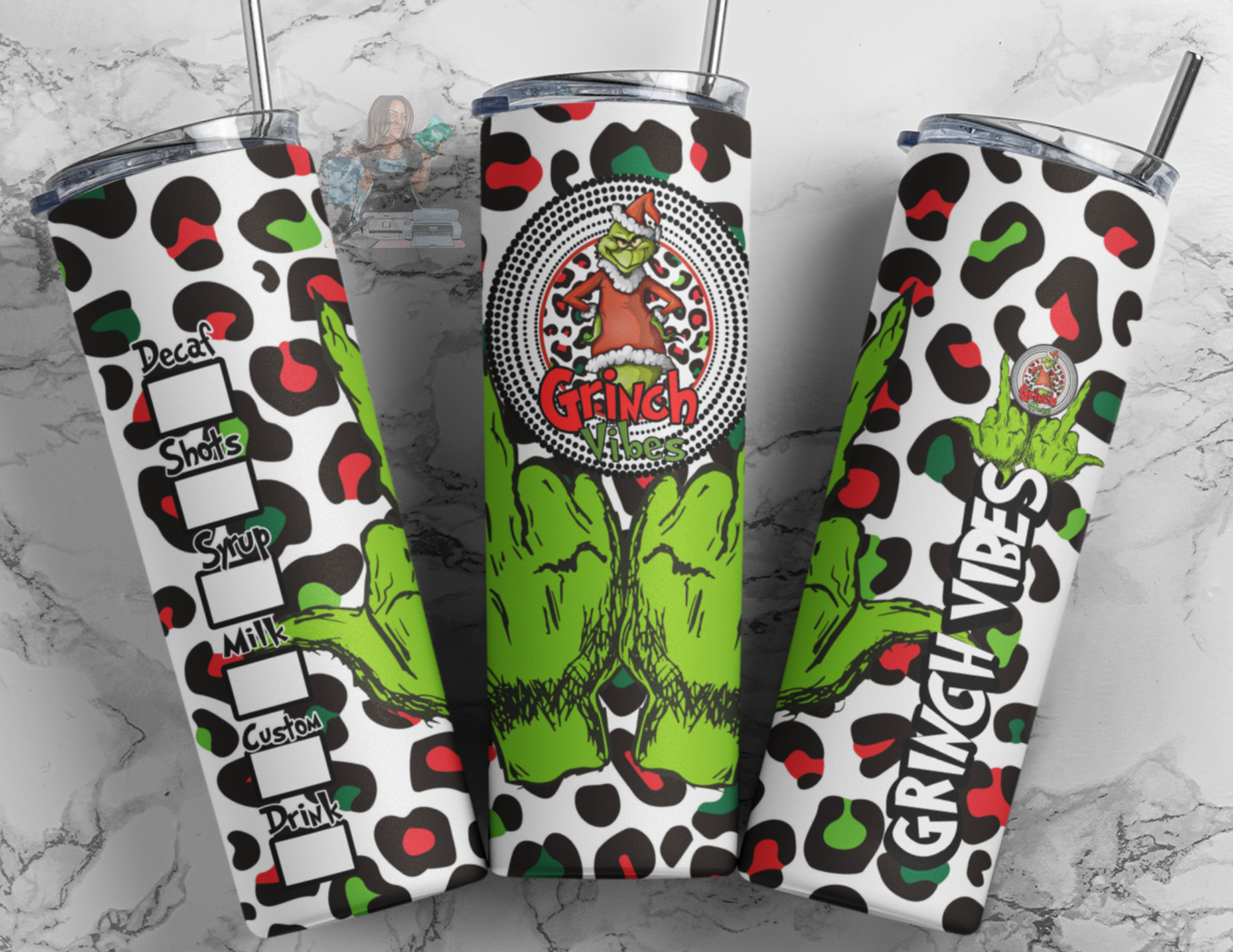 Grinch tumblers