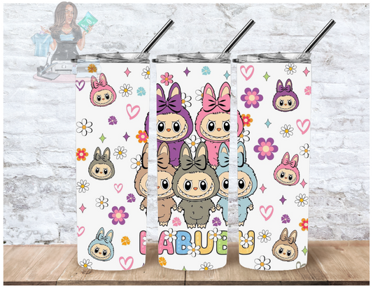 LABUBU Cartoon Character Tumbler