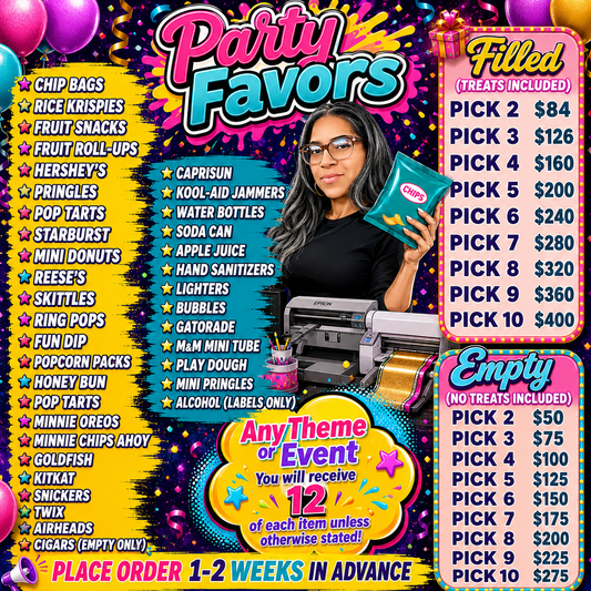 Party Favors Bundles