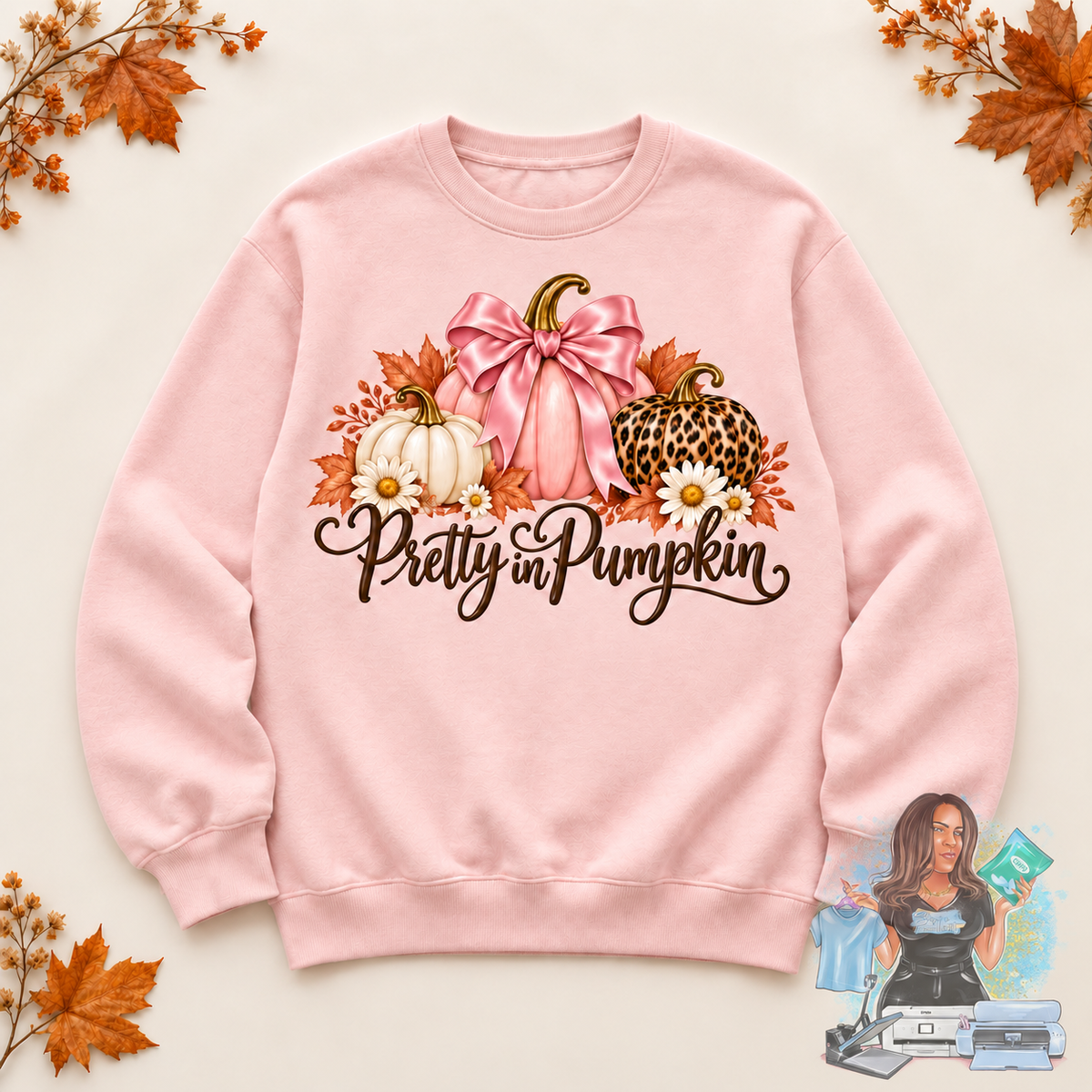 Pretty In Pumpkin  T-shirt / Sweater