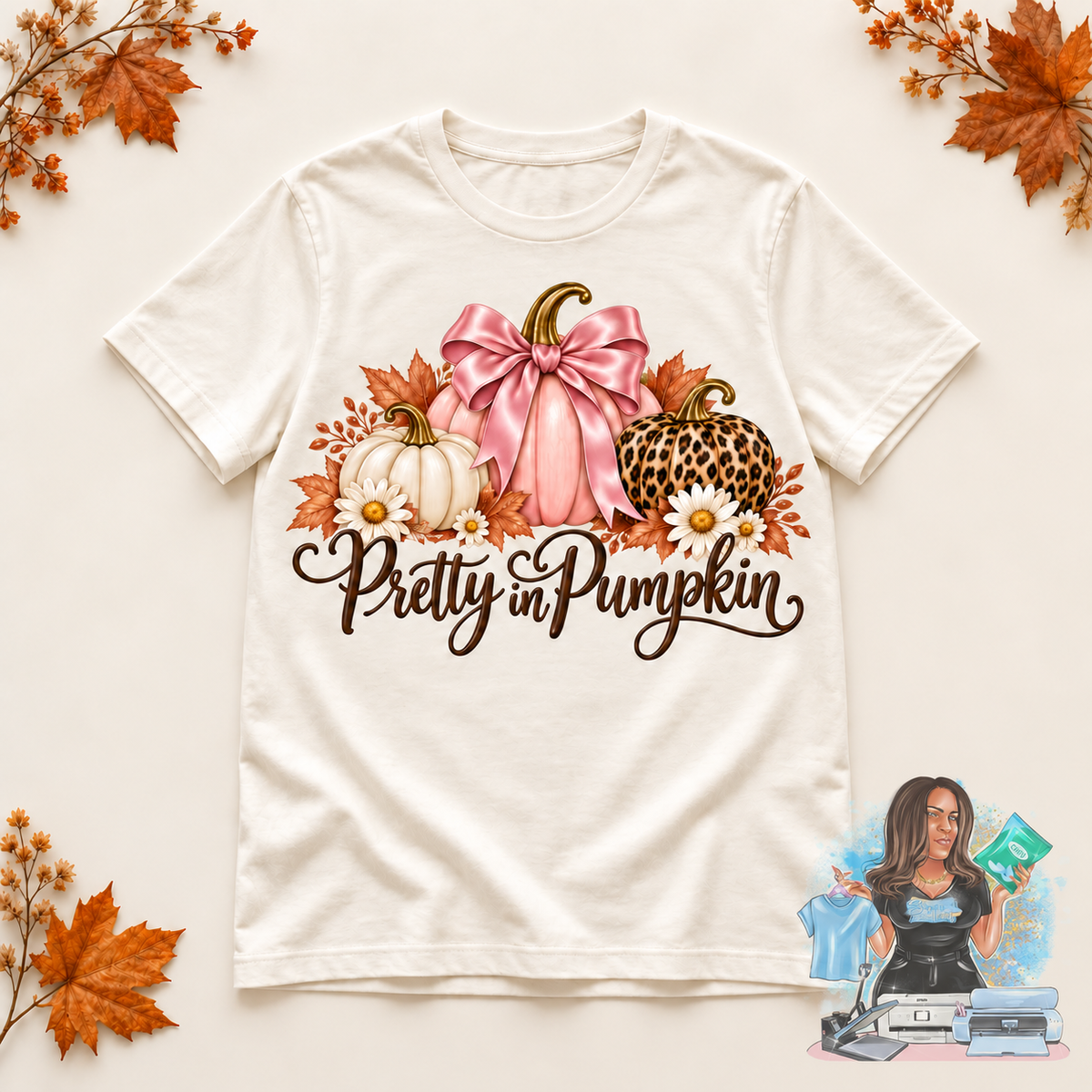 Pretty In Pumpkin  T-shirt / Sweater