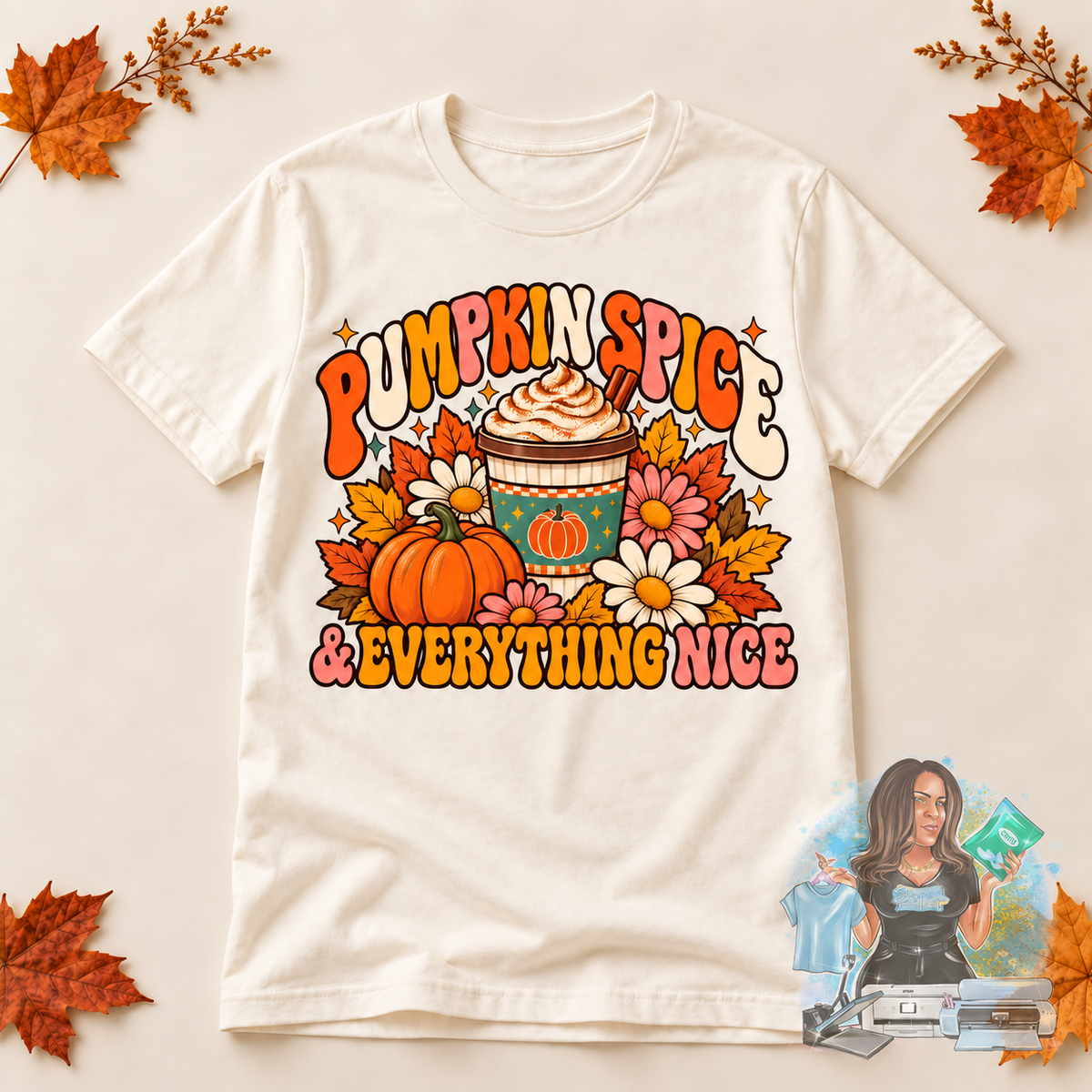 Pumpkin Spice & Everything Nice  T-shirt / Sweater