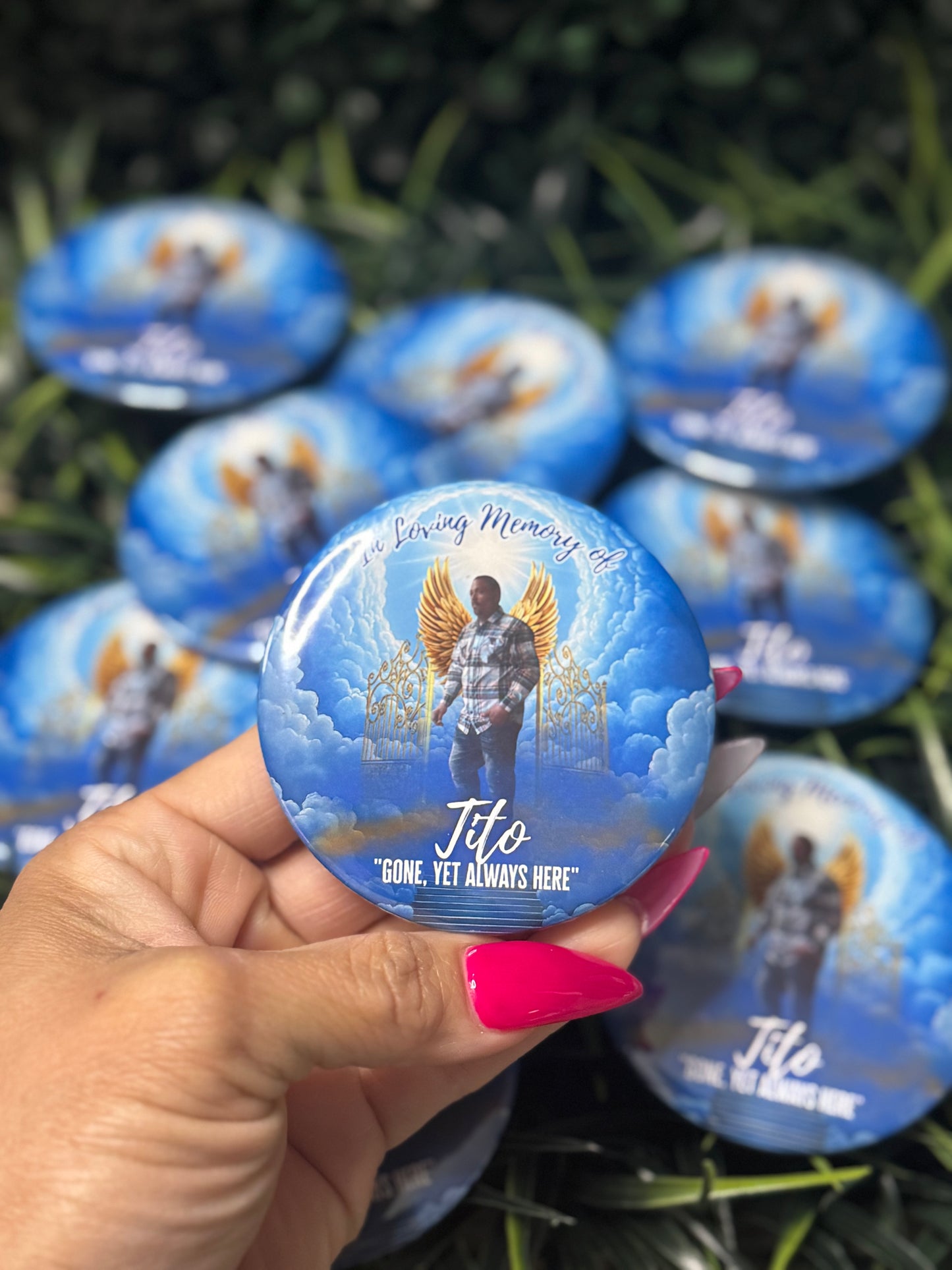 Memorial Buttons/Pins