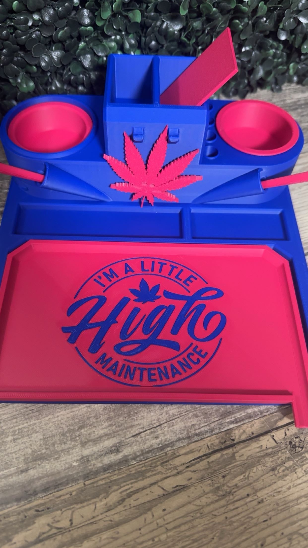 Personalized Rolling Tray & Accessories Set