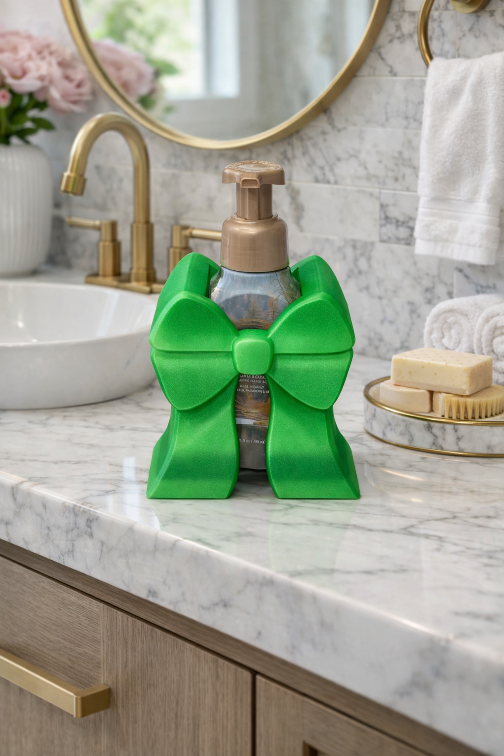 🎀 Bow Soap Holder
