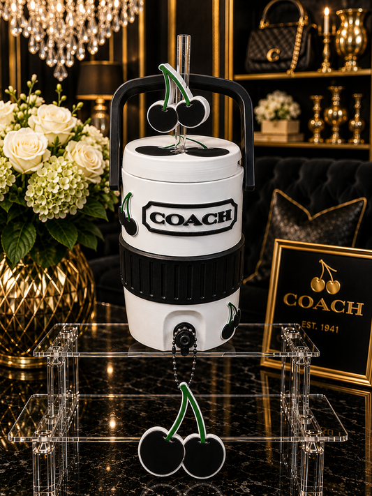 CH Cooler Can Holder 12 oz, 3D Printed Can Holder with Handle, Soda Can Holder