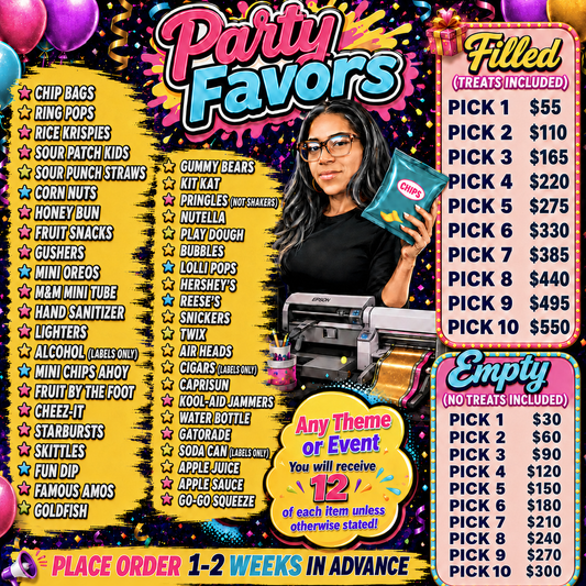 Party Favors Bundles