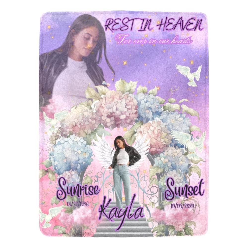Memorial Ultra-Soft Micro Fleece Blanket 60"x80"