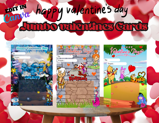 Valentines Day Jumbo Cards
