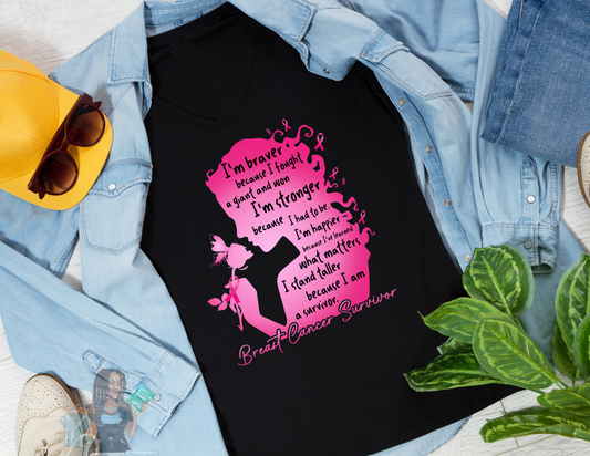 I’m Braver I'm Stronger I’m Happier - T-SHIRT