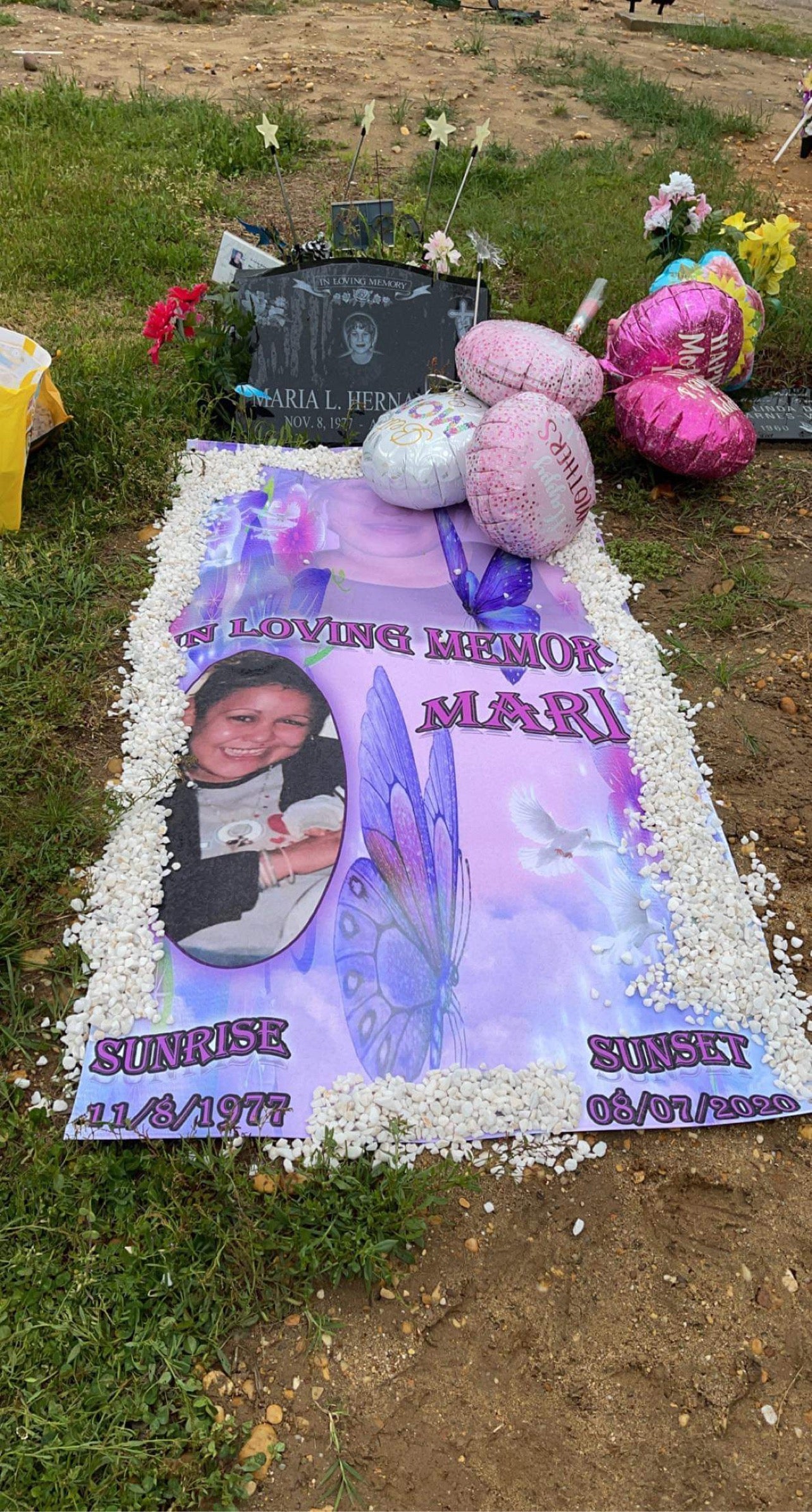 Customized Grave Blankets