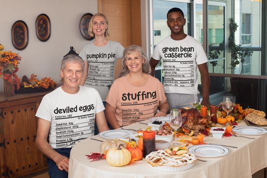 Thanksgiving favorite dish nutrition facts T-shirt